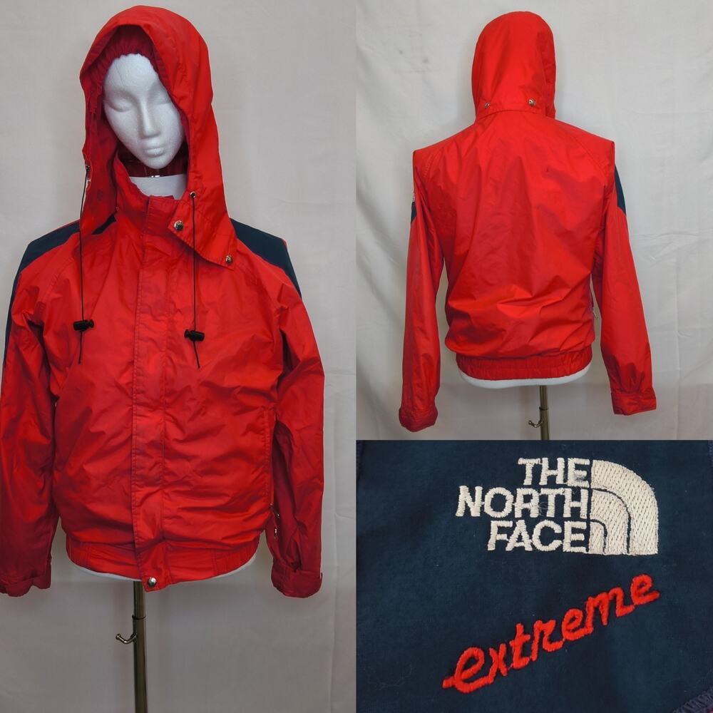 The North Face Extreme Jacket Men's L Red Vintage Gore-tex Made in USA #W4870